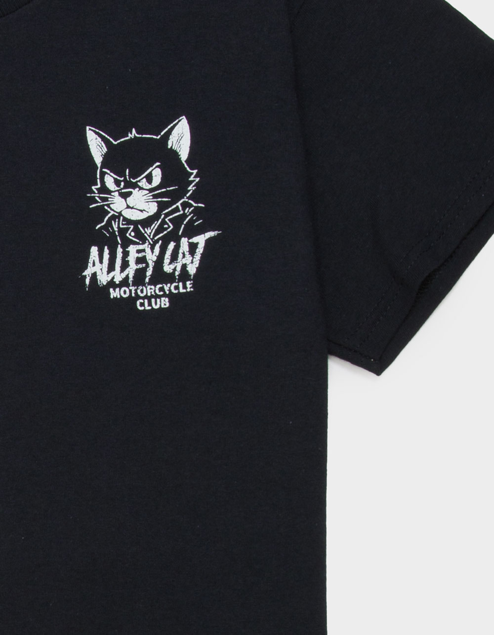 9TH LIFE Alley Cat MC Boys Tee - BLACK