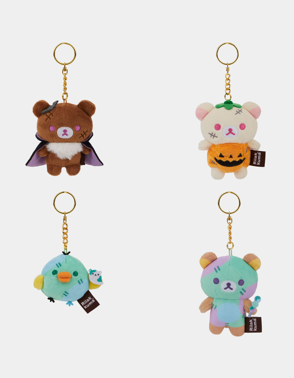 RILAKKUMA Spooky Halloween Keychain Blind Box - ASST