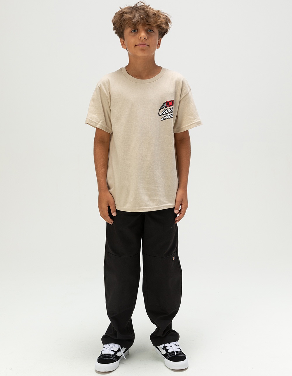 SANTA Cruz Pit Boys Tee - SAND