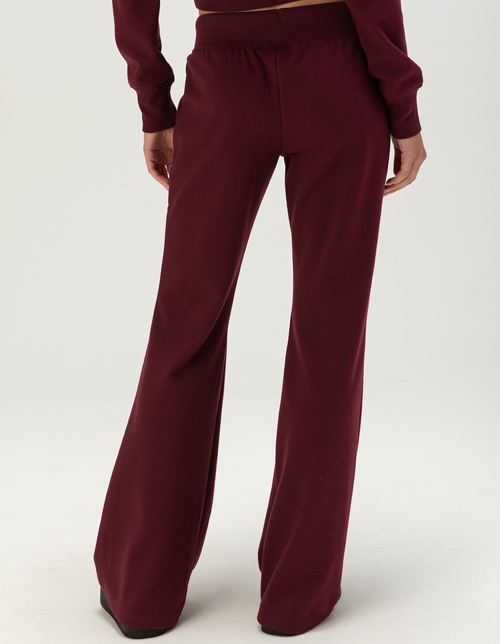 FULL TILT Wing Graphic Womens Bootcut Sweatpants - FIG