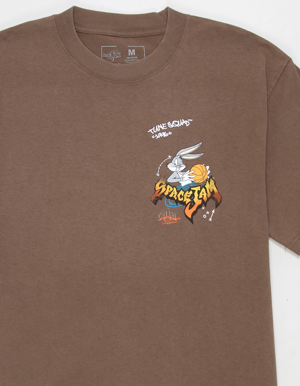 CVLA x Space Jam Bugs Squad Mens Boxy Tee - BROWN