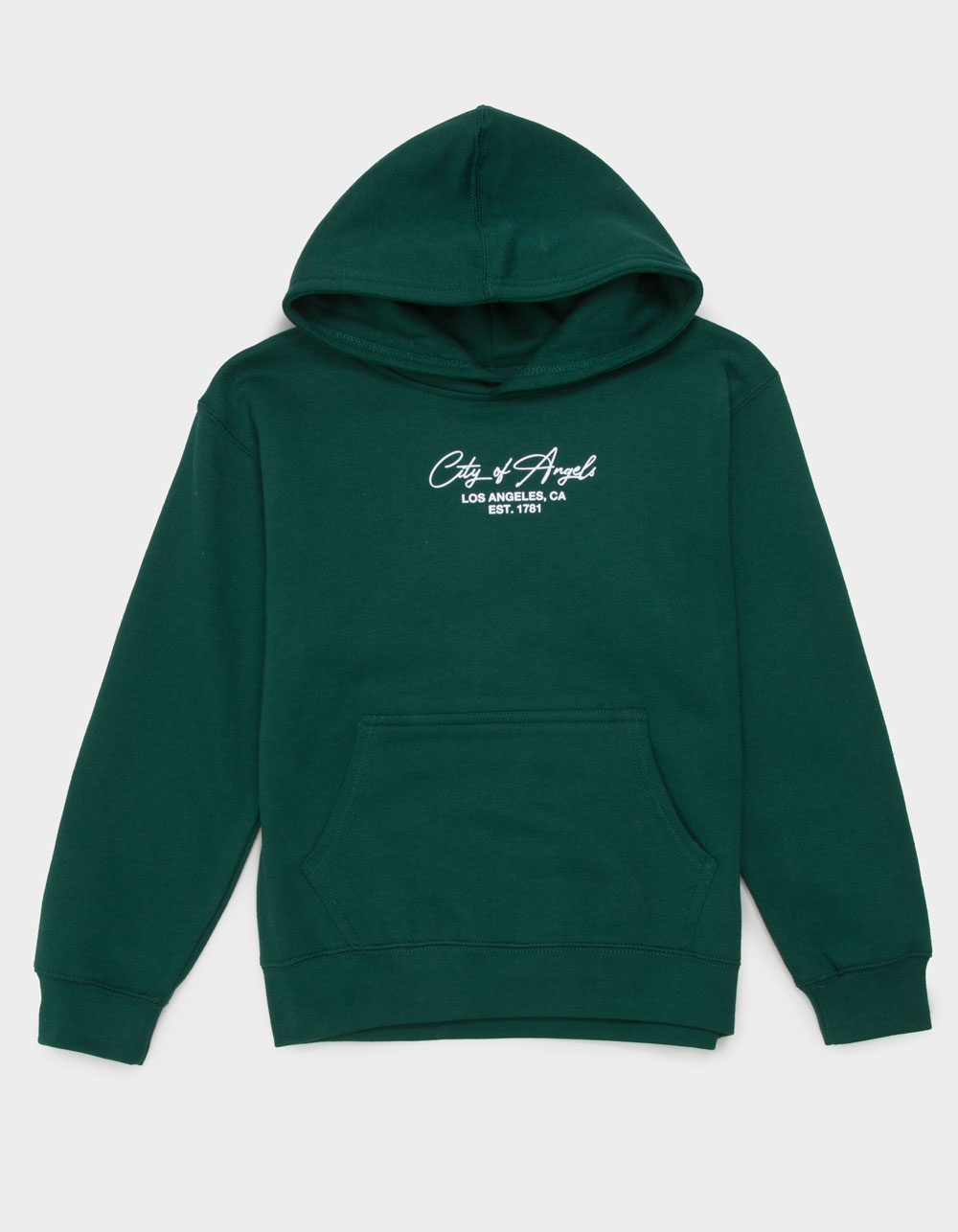 LA FAMILIA City Of Angels Boys Hoodie - FOREST