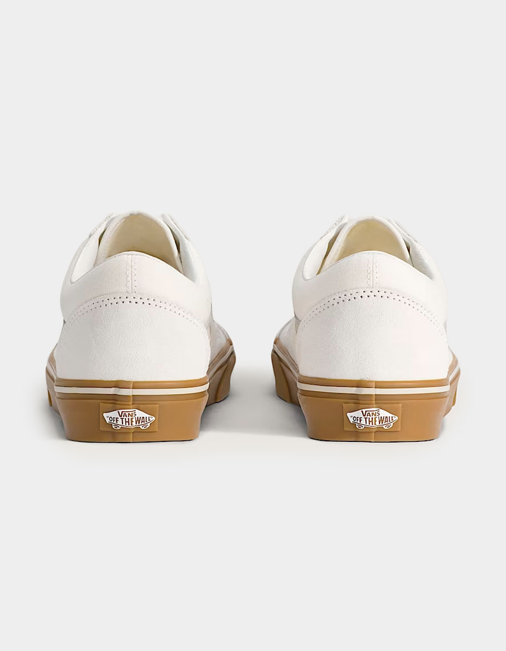 VANS Old Skool Gum Shoes - white brown