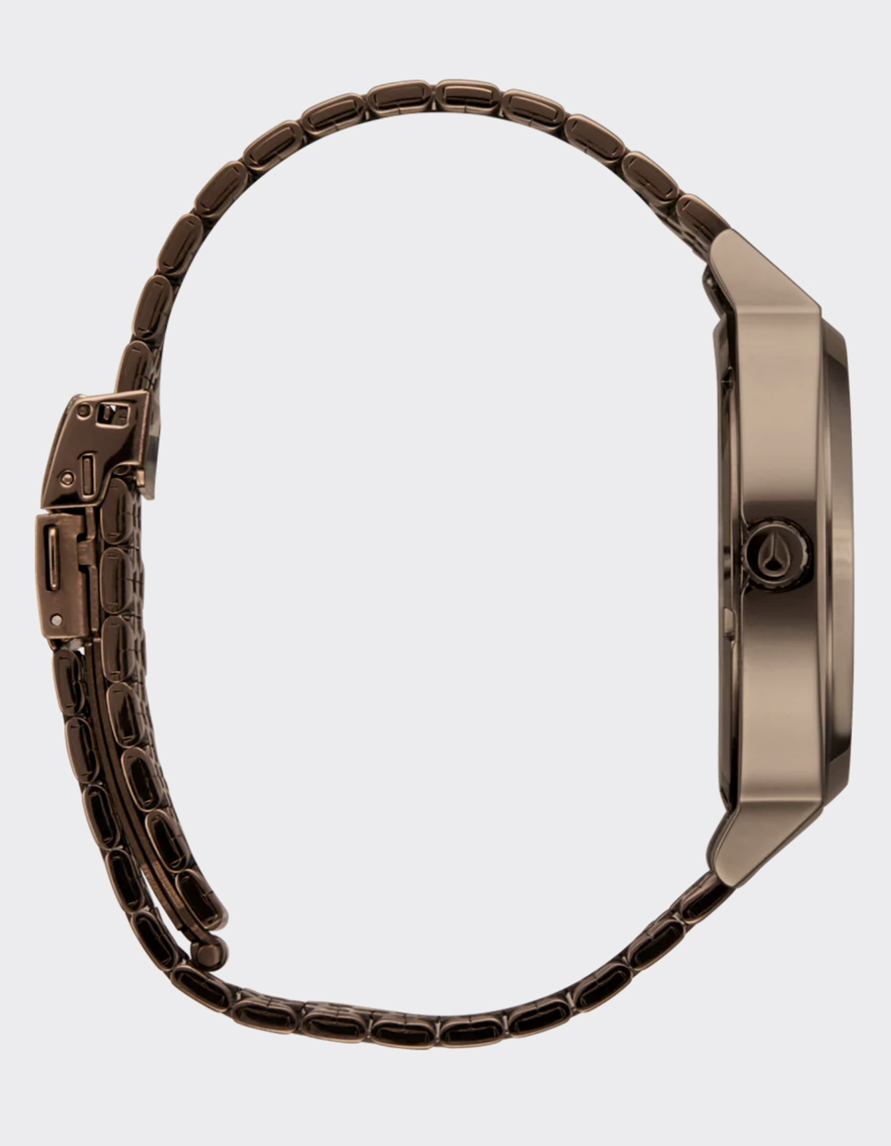 NIXON Time Teller Solar Watch - CHOCOLATE
