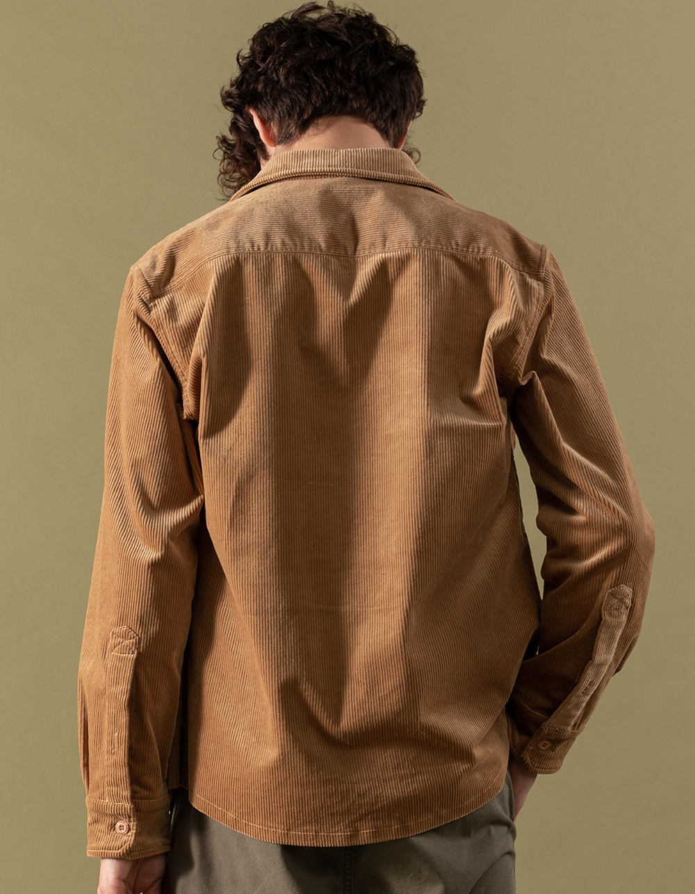 RSQ Mens Corduroy Shirt Jacket - DK 