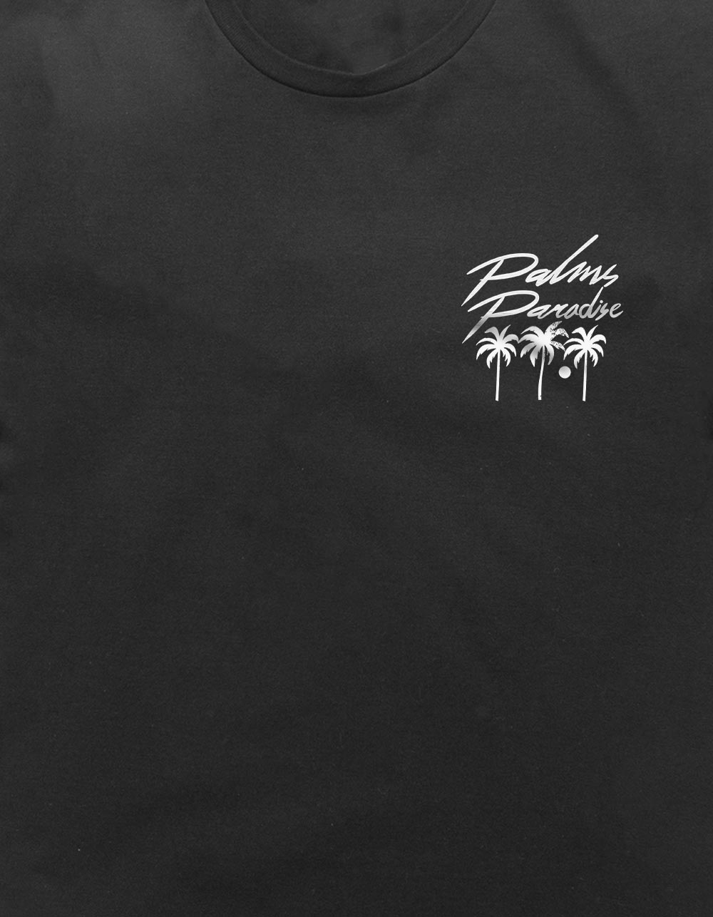 PARADISE Palms Unisex Tee - BLACK
