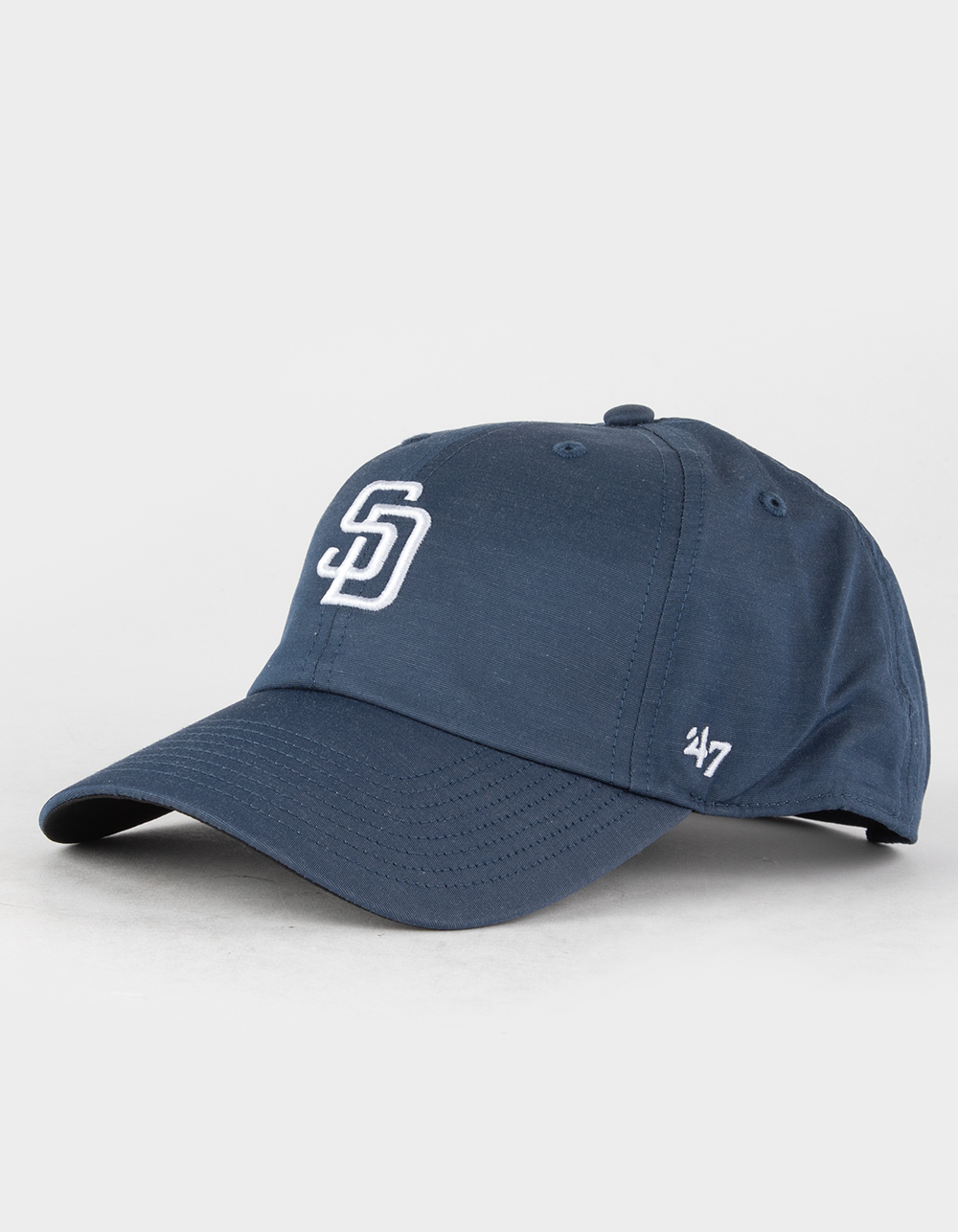 47 Brand San Diego Padres 47 Clean Up Strapback Hat Blue Tillys
