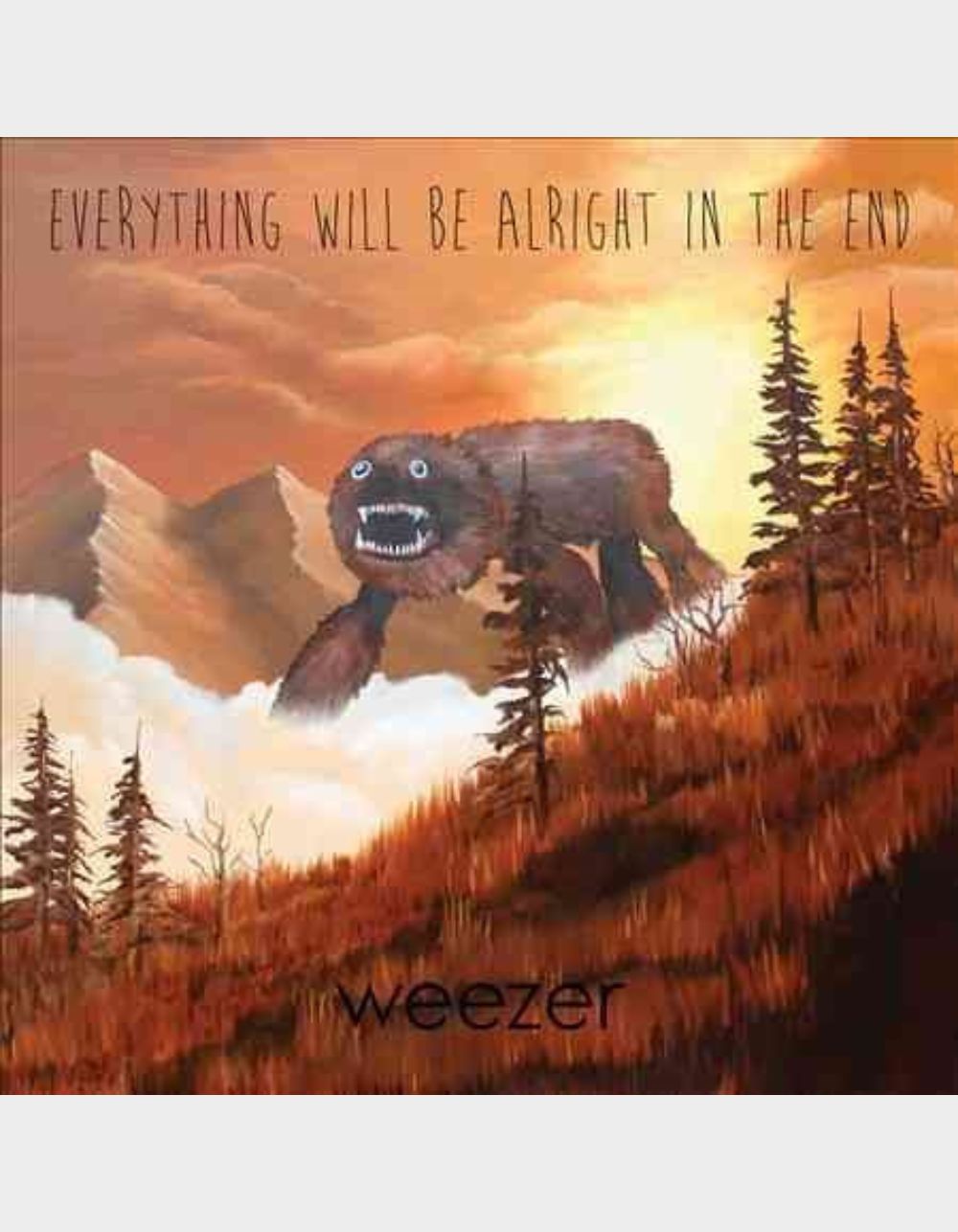 WEEZER Everything Will Be Alright In The End LP - No Color
