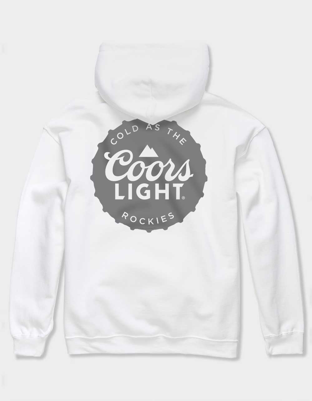 COORS Light Cap Unisex Hoodie - WHITE