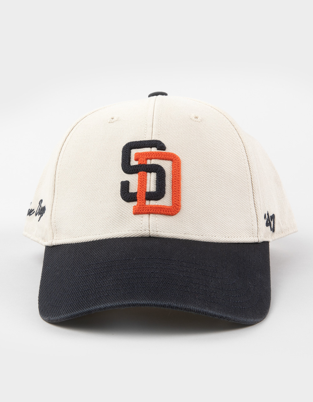 47 BRAND San Diego Padres Fairfield '47 MVP Snapback Hat - Cream Combo