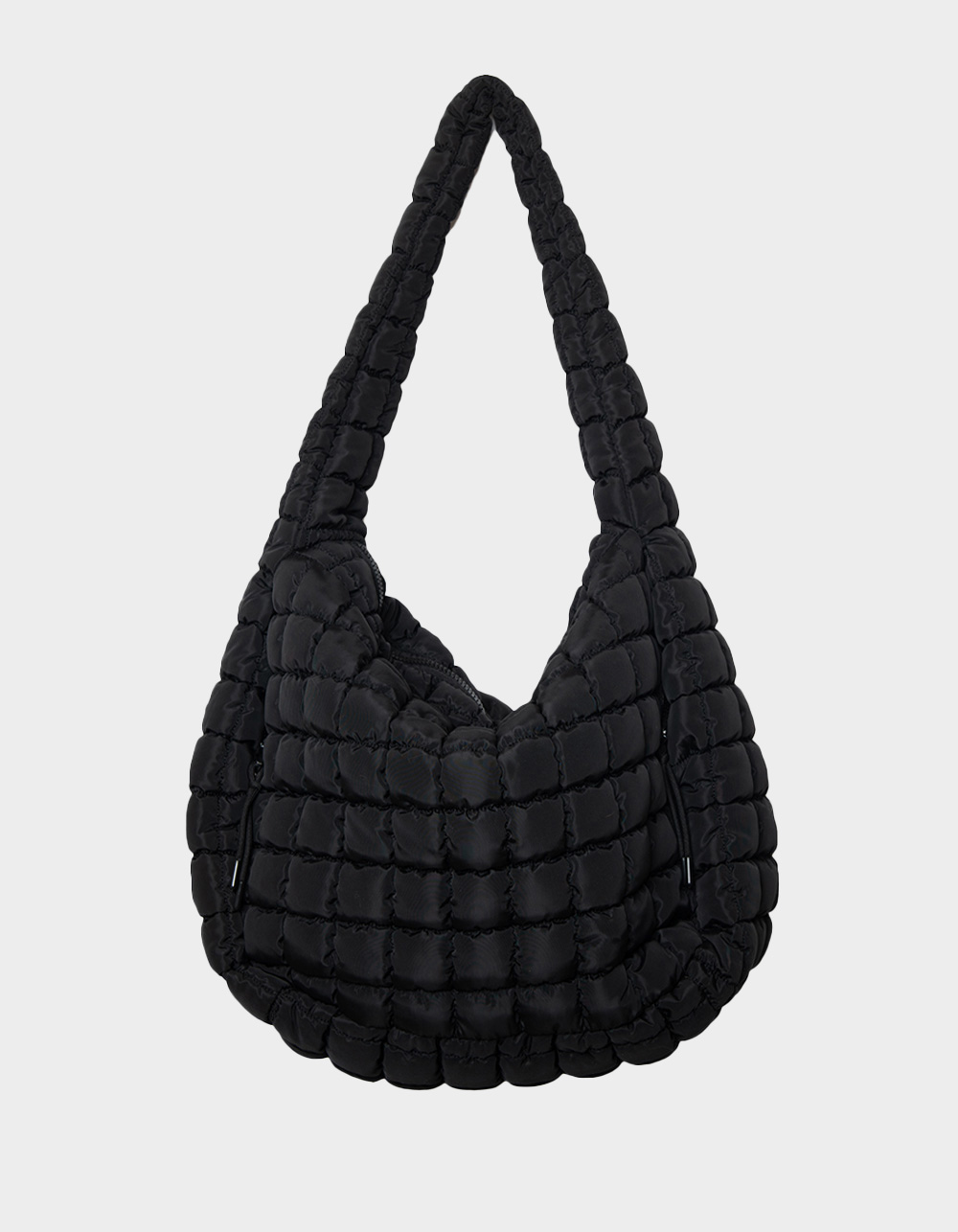 KATYDID X-Large Quilted Tote Bag - BLACK