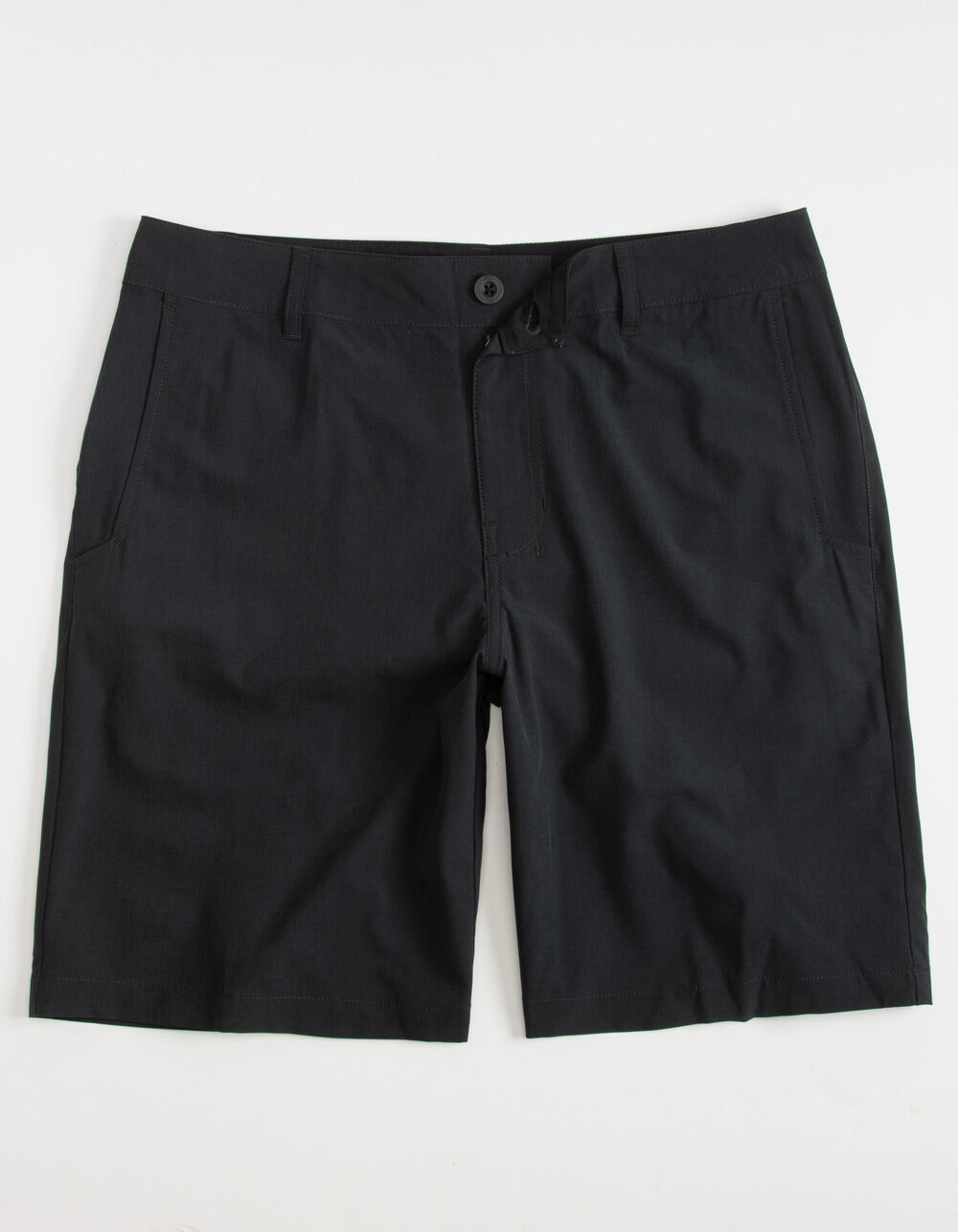 RSQ Mid Length Mens Charcoal Hybrid Shorts - CHARCOAL | Tillys