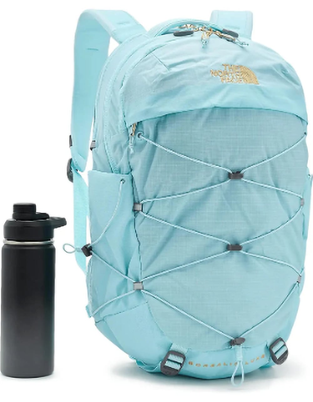 THE NORTH FACE Borealis Luxe Womens Backpack - GLACIER/GOLD METALLIC