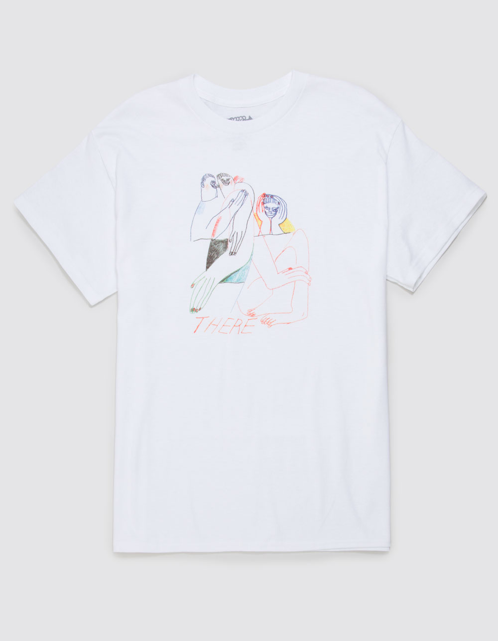 THERE SKATEBOARDS Thread Mens Tee - WHITE
