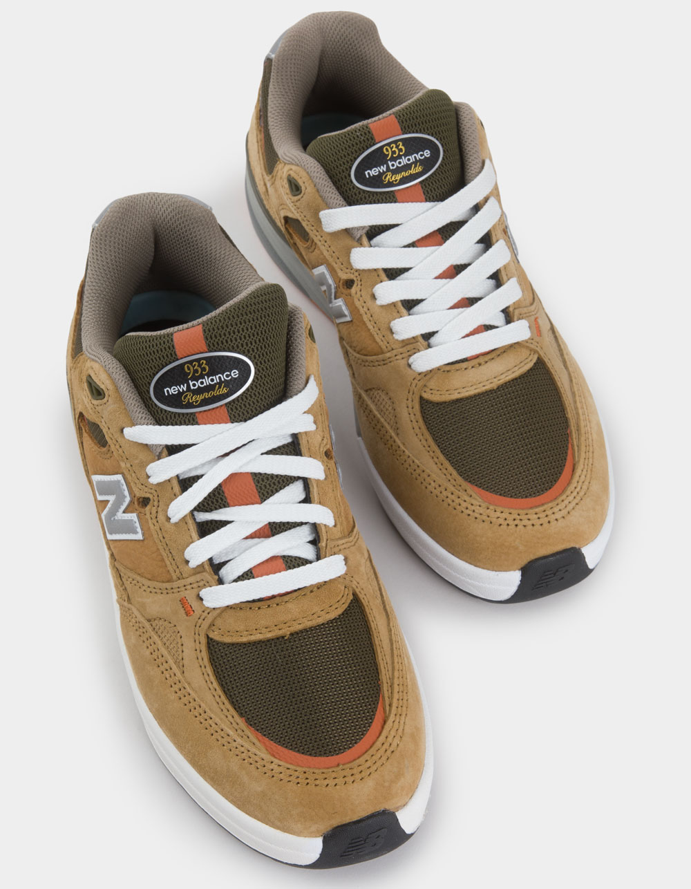 NEW BALANCE Numeric Andrew Reynolds 933 Mens Skate Shoes - BROWN COMBO