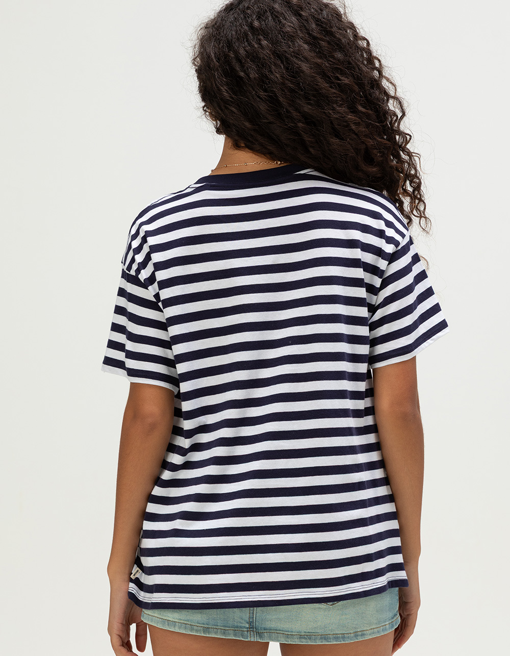 RIP CURL Pacific Womens Relaxed Tee - NAVY COMBO
