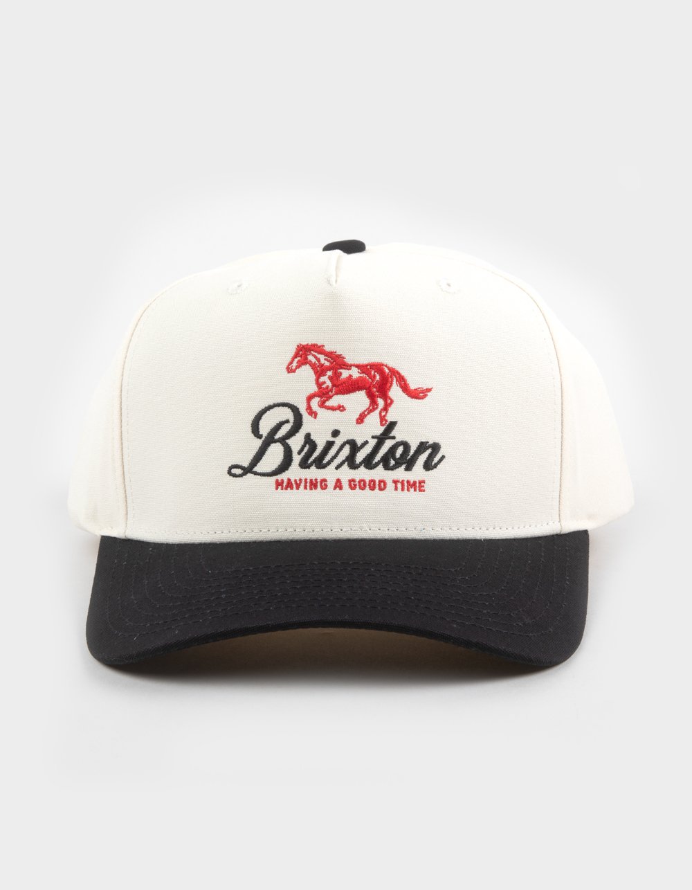 BRIXTON Good Times Snapback Hat - BLACK COMBO