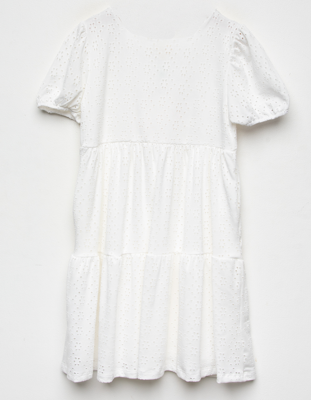 HAYDEN Girls Eyelet Dress IVORY Tillys