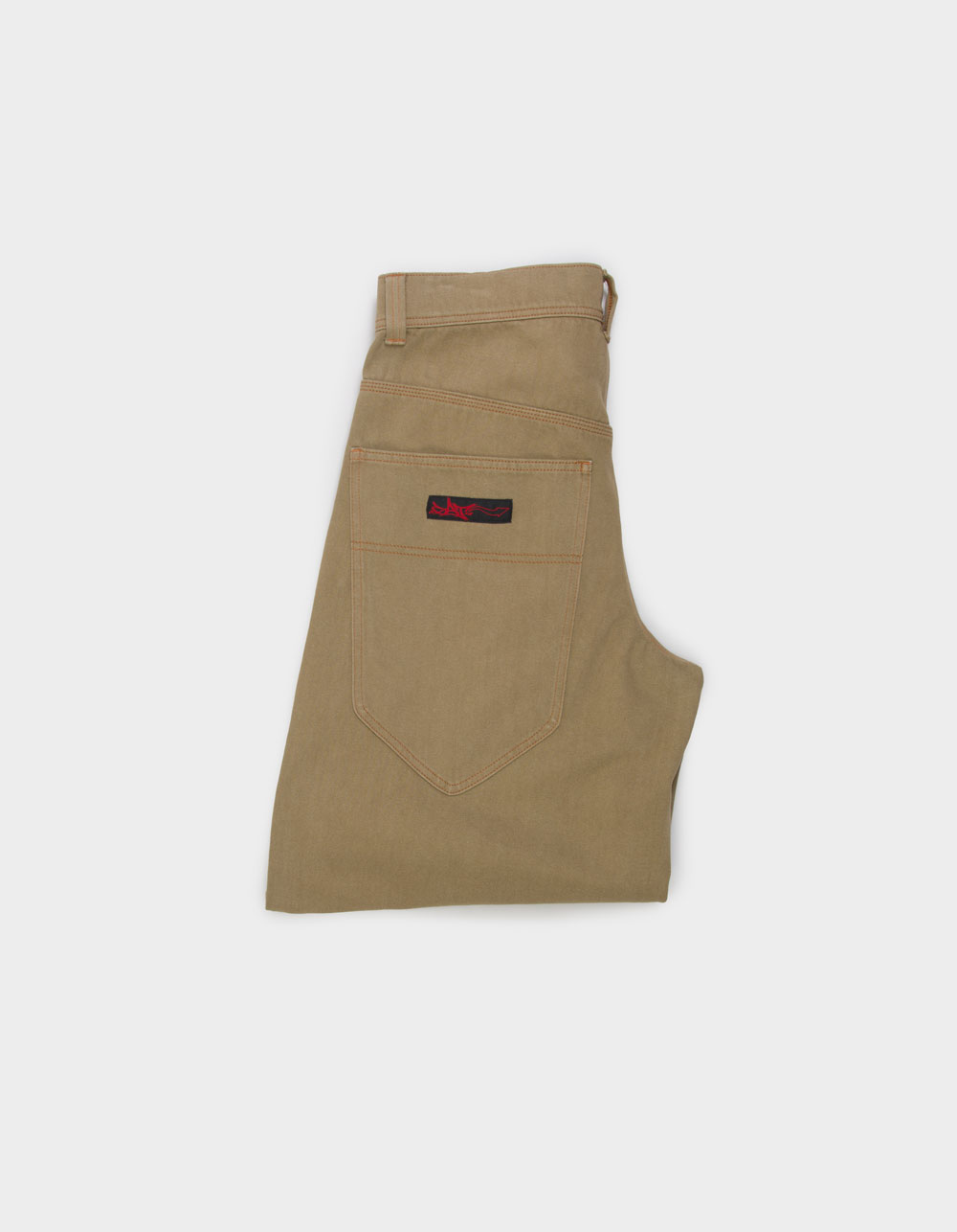 GAT Tribal Mens 34" Leg Opening Ultra Baggy Pants - KHAKI