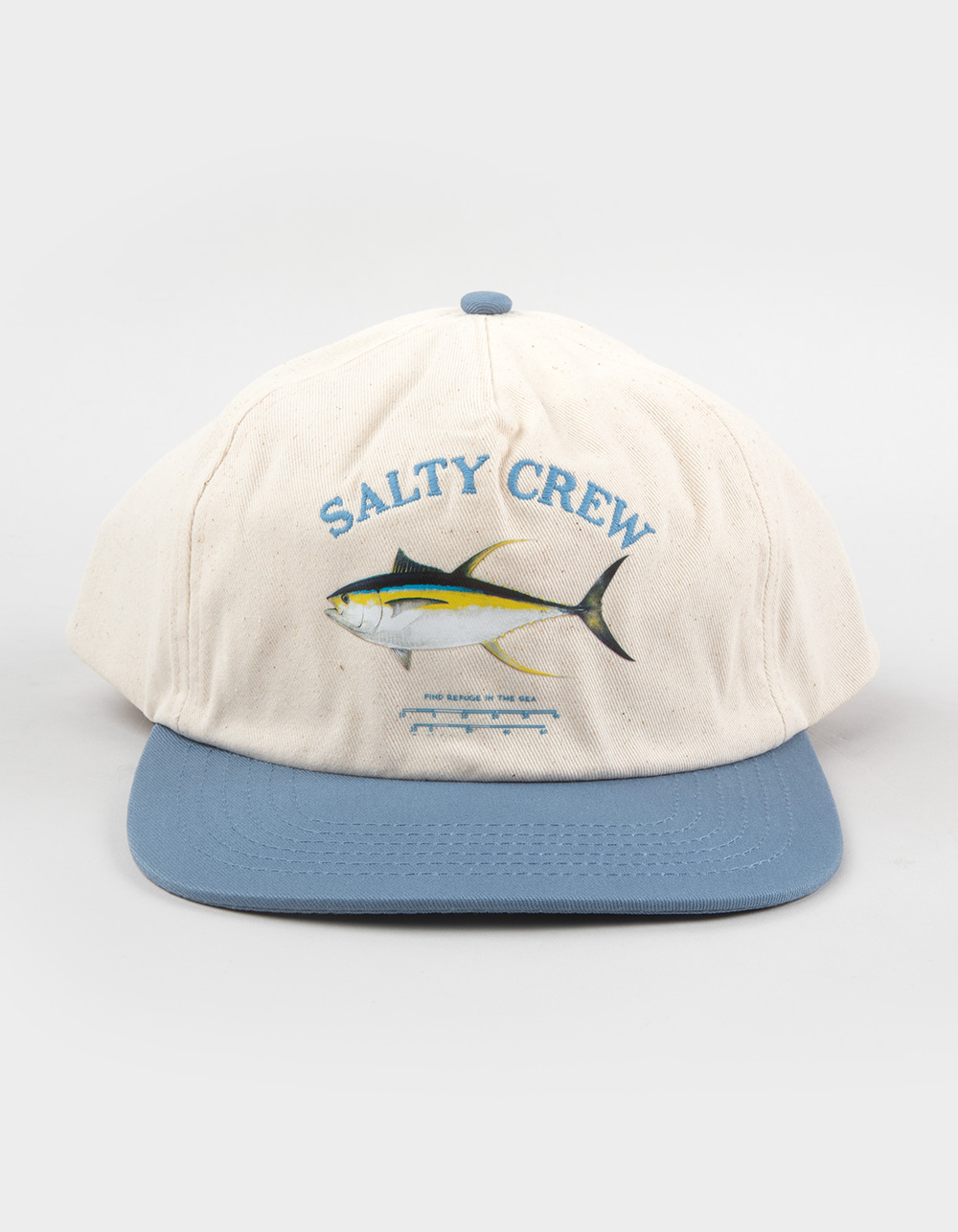 SALTY CREW Seawater Snapback Hat - Cream Combo