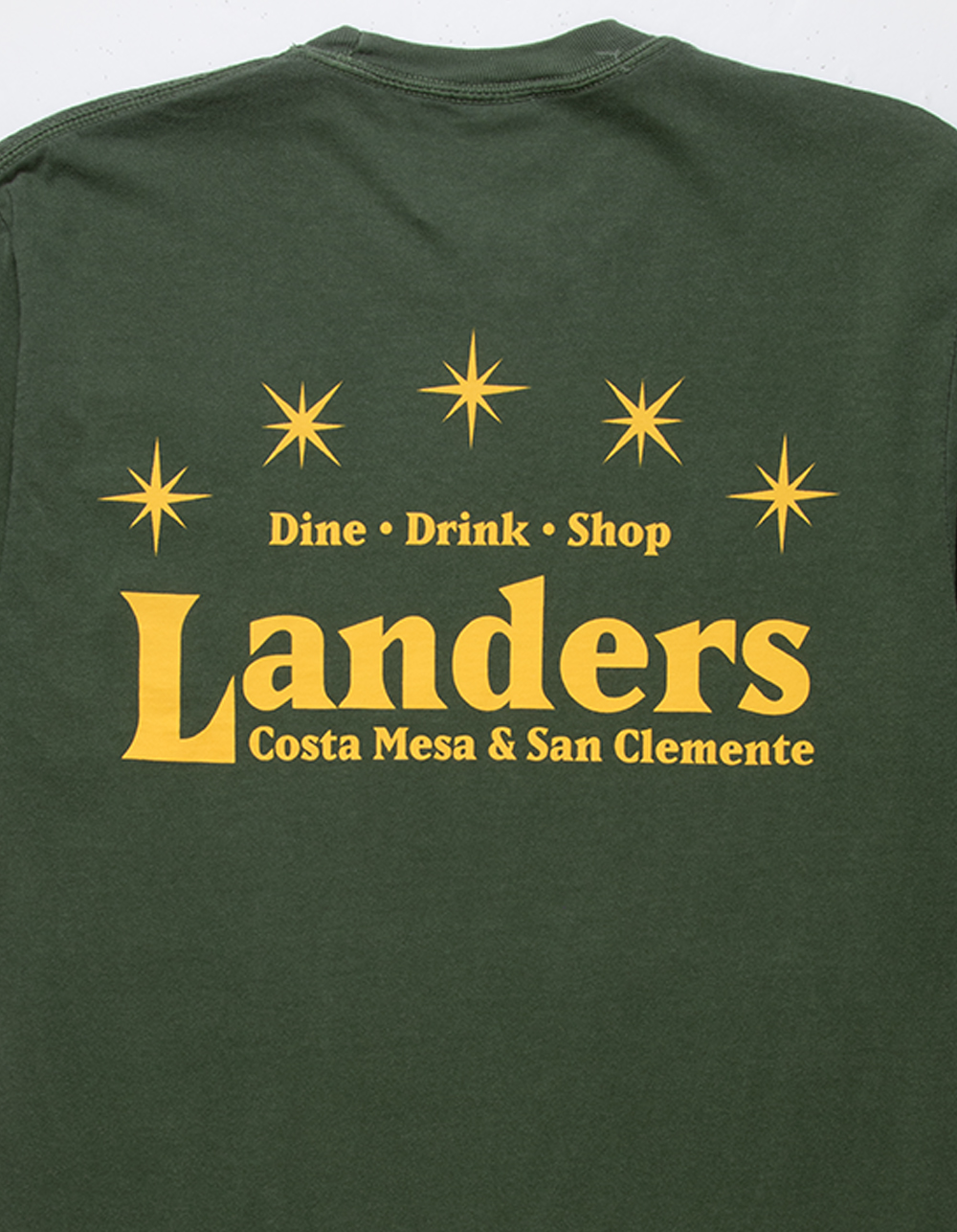 LANDERS SUPPLY HOUSE Star Classic Mens Tee - GREEN
