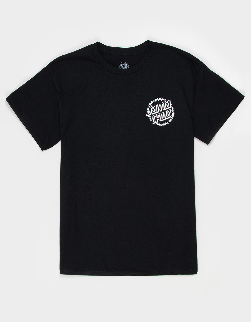 SANTA CRUZ Barbed Opus Dot Mens Tee - BLACK
