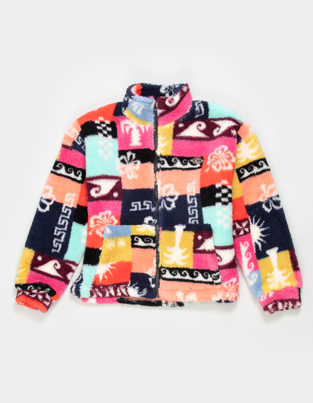 RIP CURL Keepsakes Girls Polar Fleece Jacket - MULTI