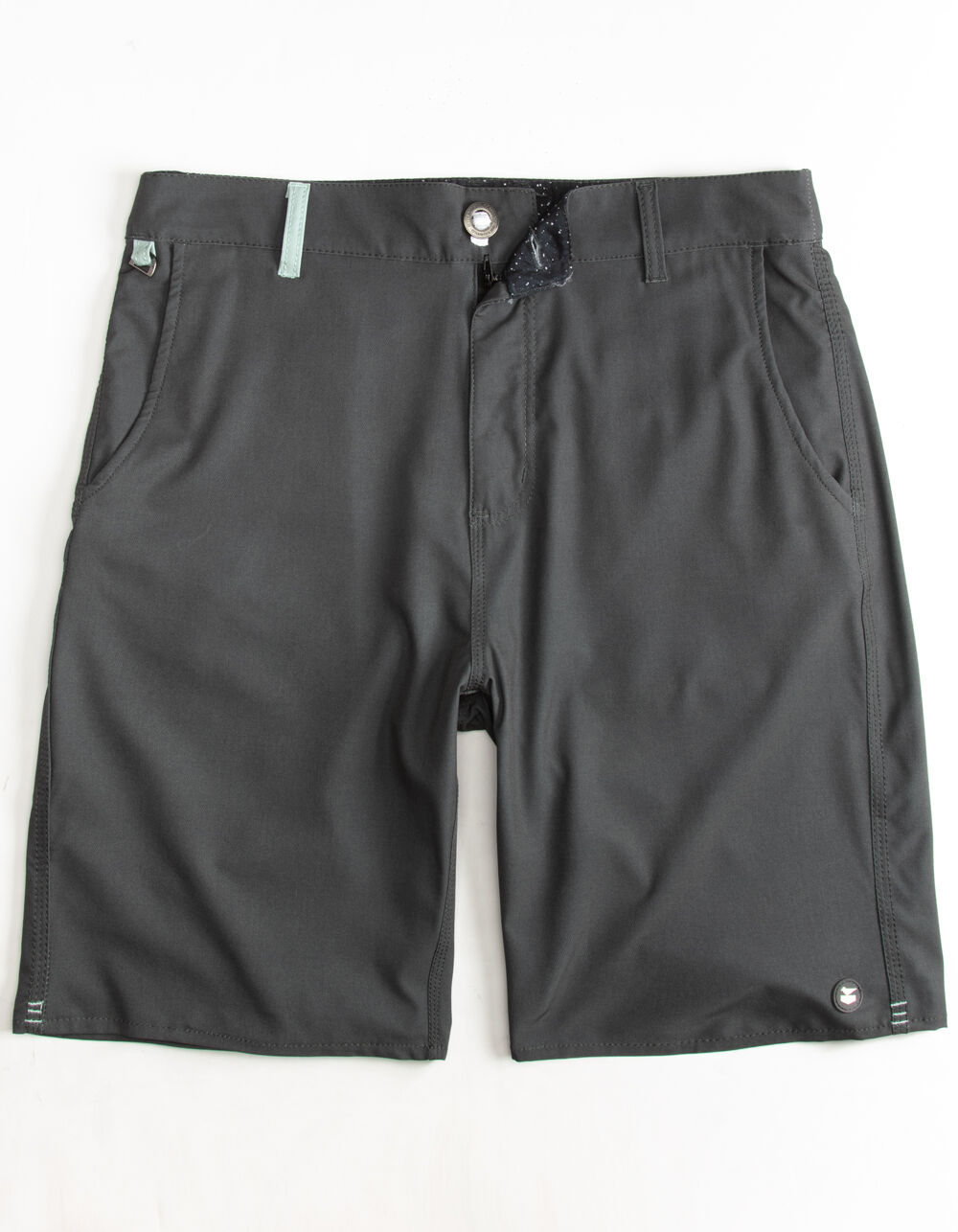 JETTY Polywog Mens Charcoal Hybrid Shorts - CHARCOAL | Tillys