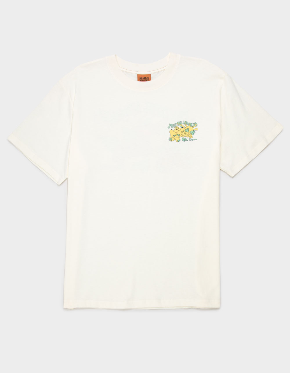 RHYTHM Market Vintage Mens Tee - OFF WHITE