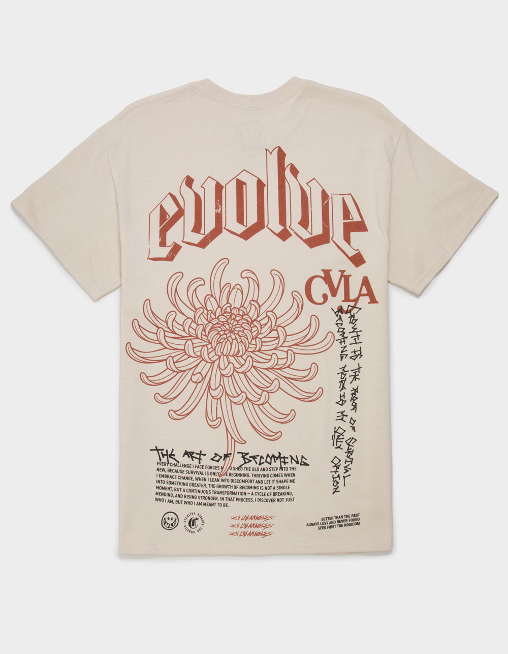 CVLA Evolve Mens Tee - SAND