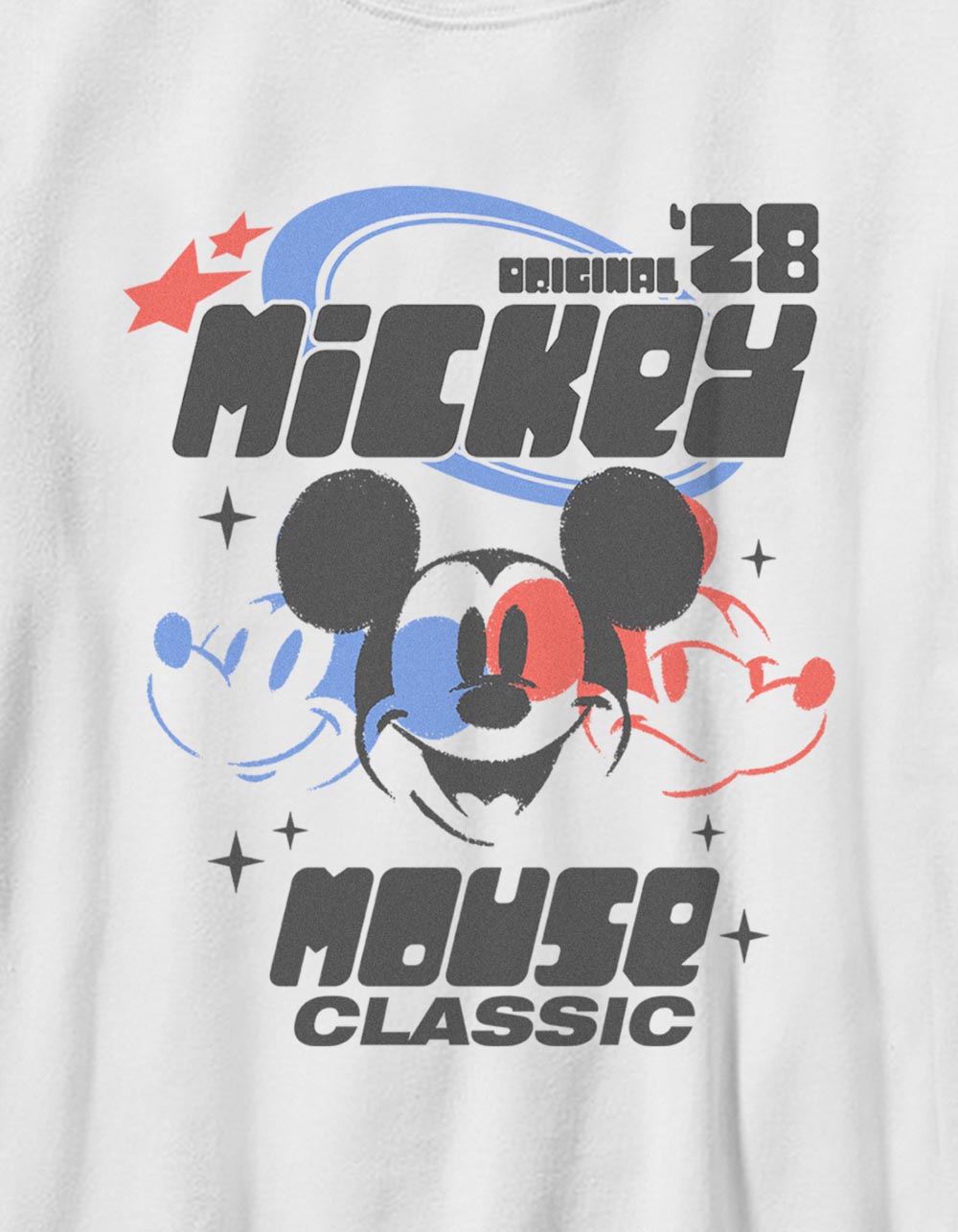 DISNEY Mickey Millenia Unisex Kids Tee - WHITE
