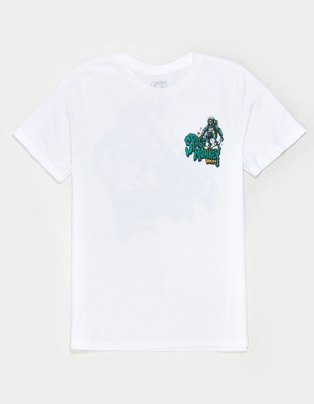 GROM Monkey Trick Boys Tee - WHITE