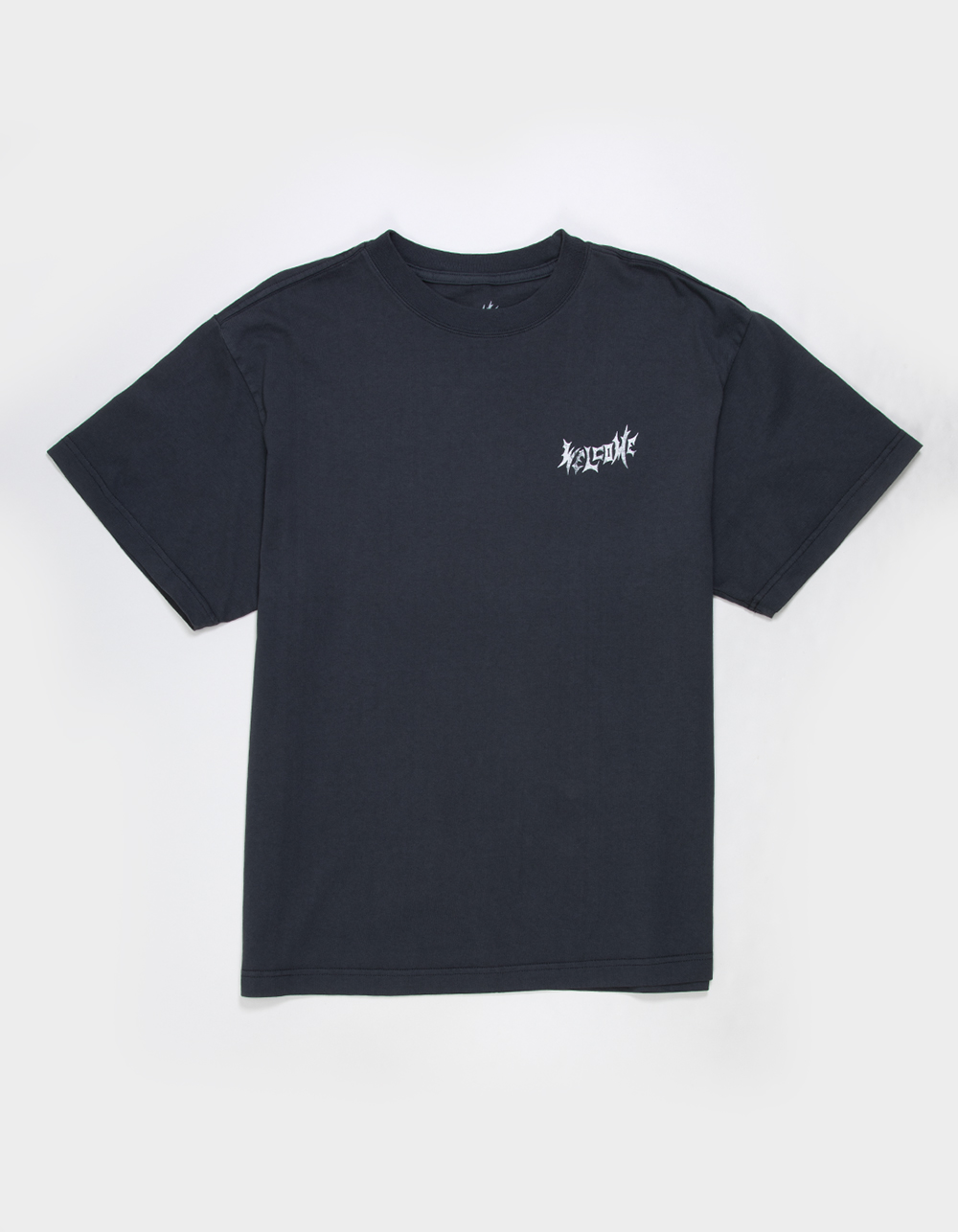 WELCOME SKATEBOARDS Iron Wolf Mens Boxy Tee - WASHED BLACK