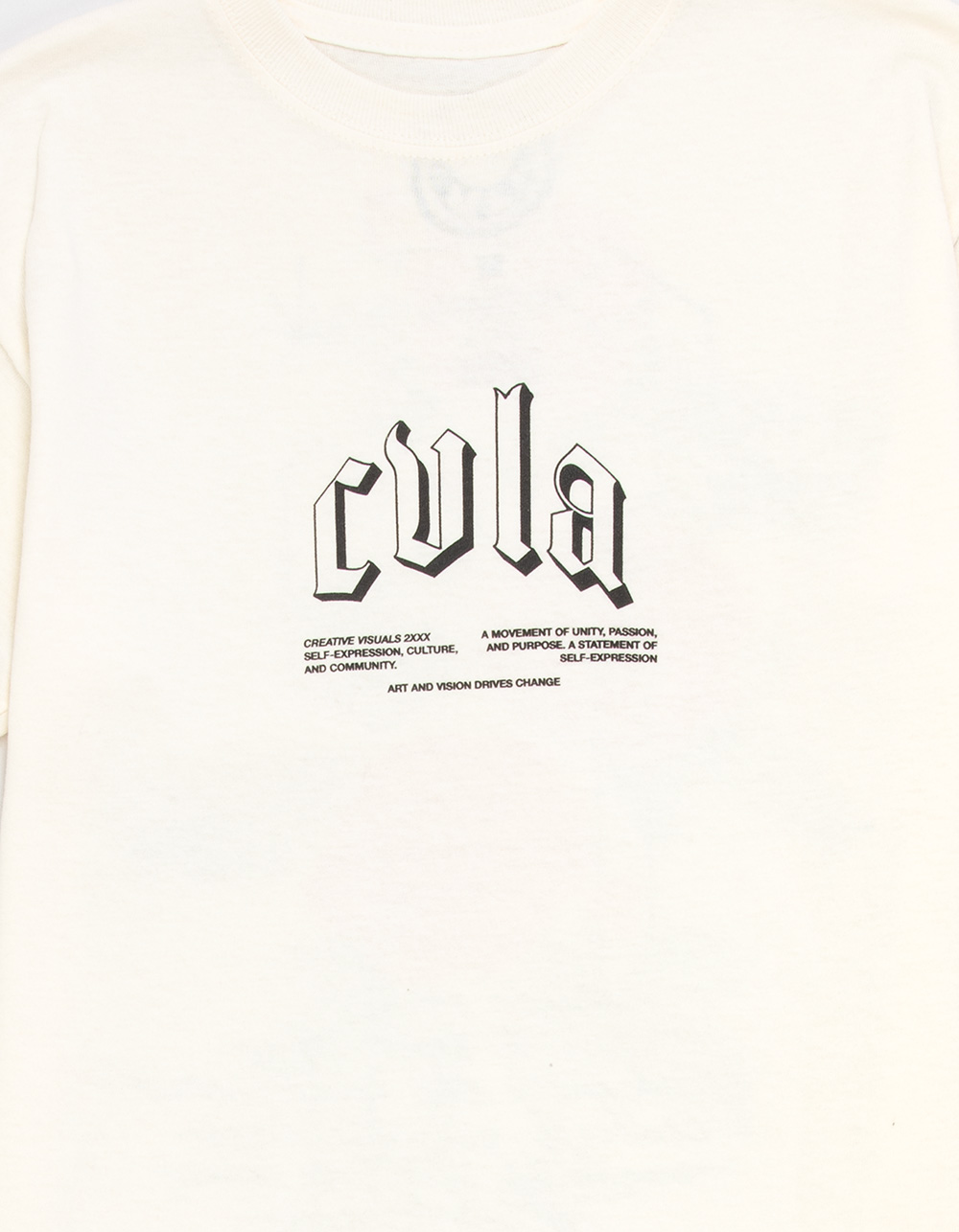 CVLA Refuse To Break Boys Tee - CREAM
