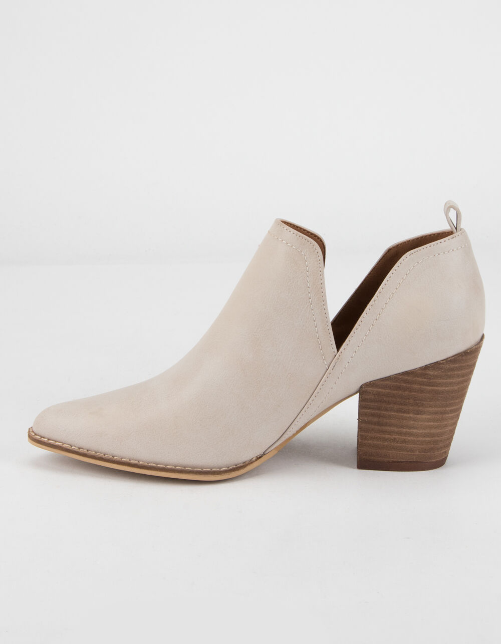 BEAST FASHION Chop Out Womens Booties - WHITE | Tillys