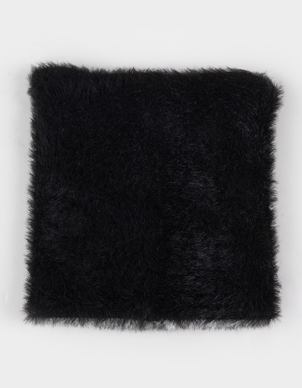 Star Fuzzy Cat Ear Beanie - BLK/WHT