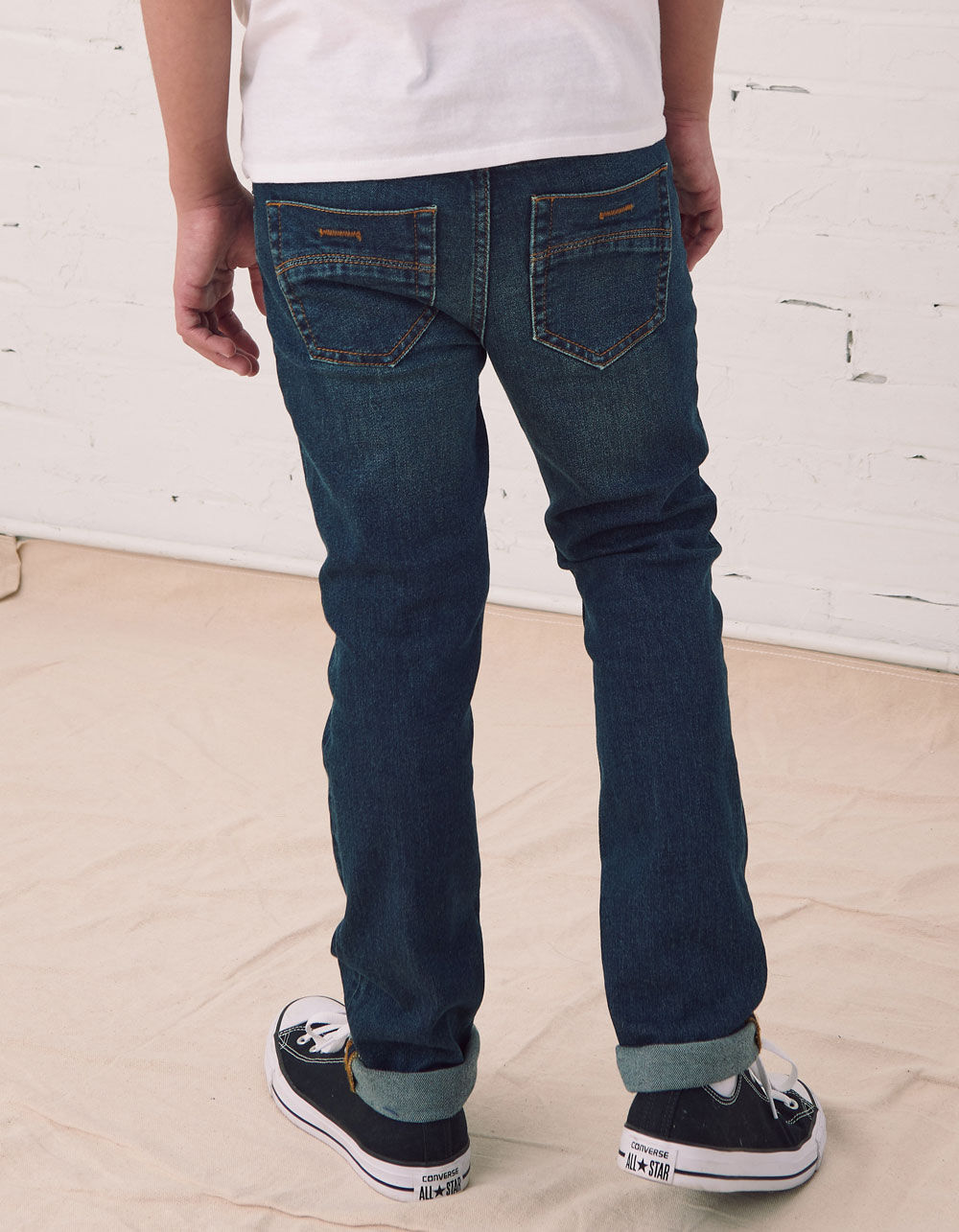 RSQ Boys Super Skinny Dark Tint Jeans image number 3