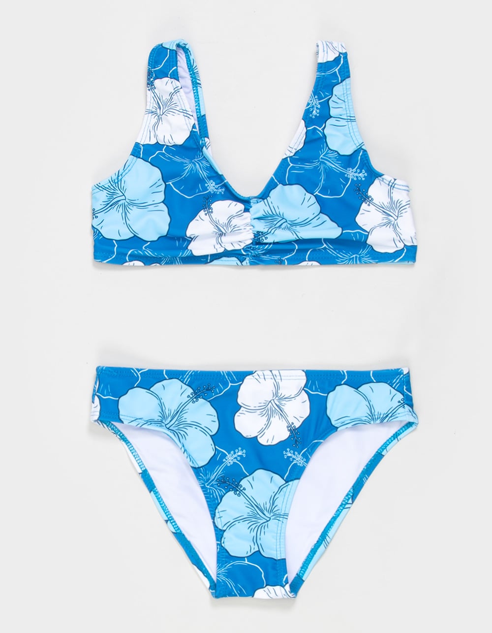 CORAL & REEF BLUE Dream Girls Bralette Bikini Set