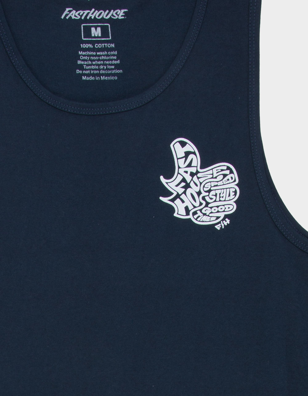 FASTHOUSE Satisfaction Mens Tank Top - NAVY