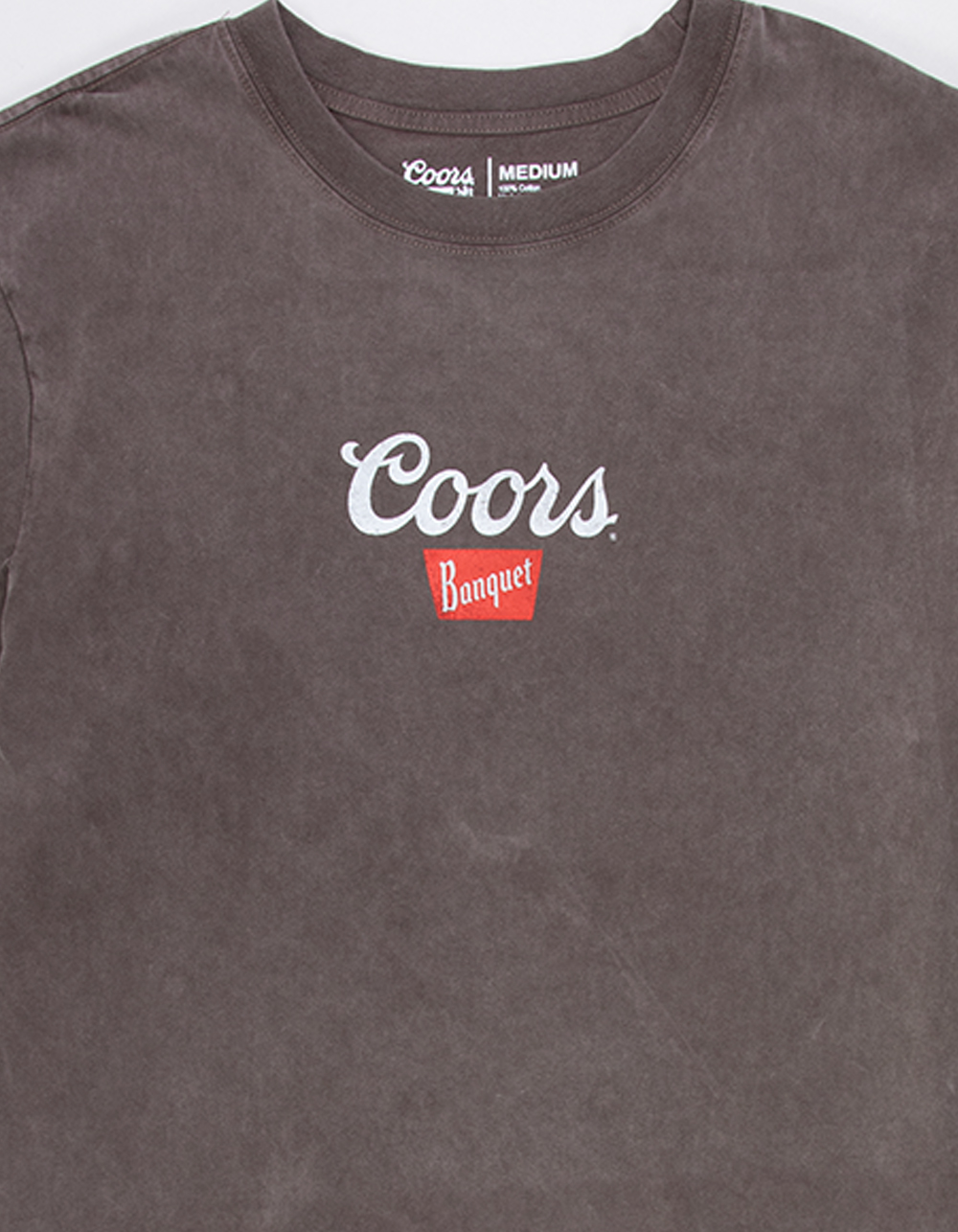 COORS Rodeo Mens Boxy Tee - BROWN