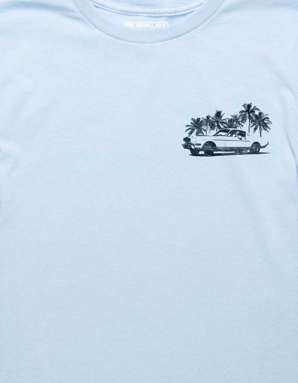 SHELBY COBRA American Muscle Unisex Kids Tee - LIGHT BLUE