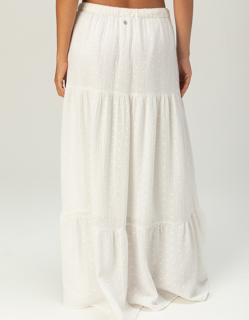 ROXY Side Street Womens Maxi Skirt  - WHITE