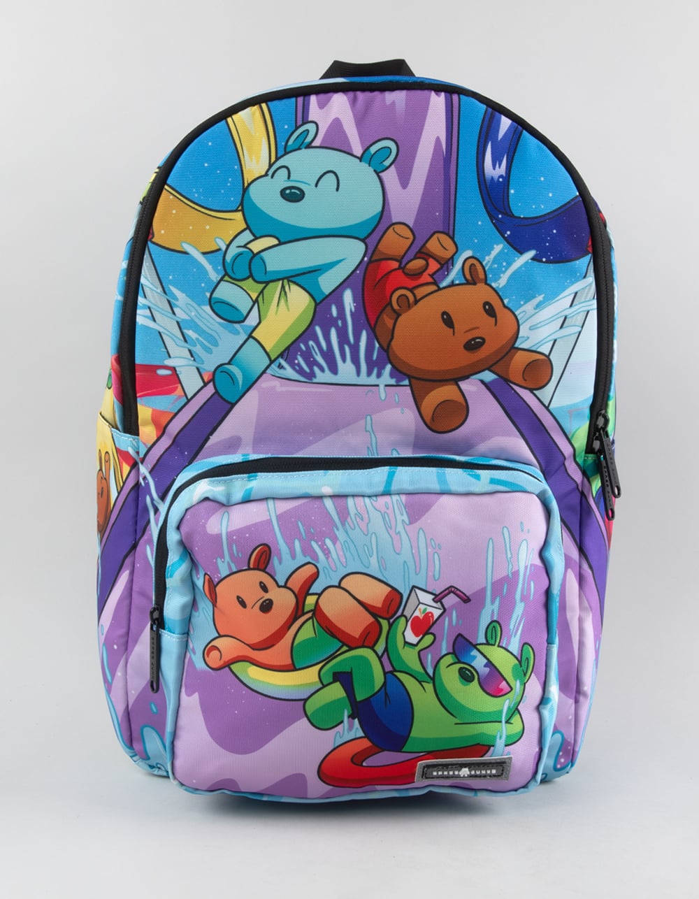 SPACE JUNK Waterslide Bear Backpack - MULTI