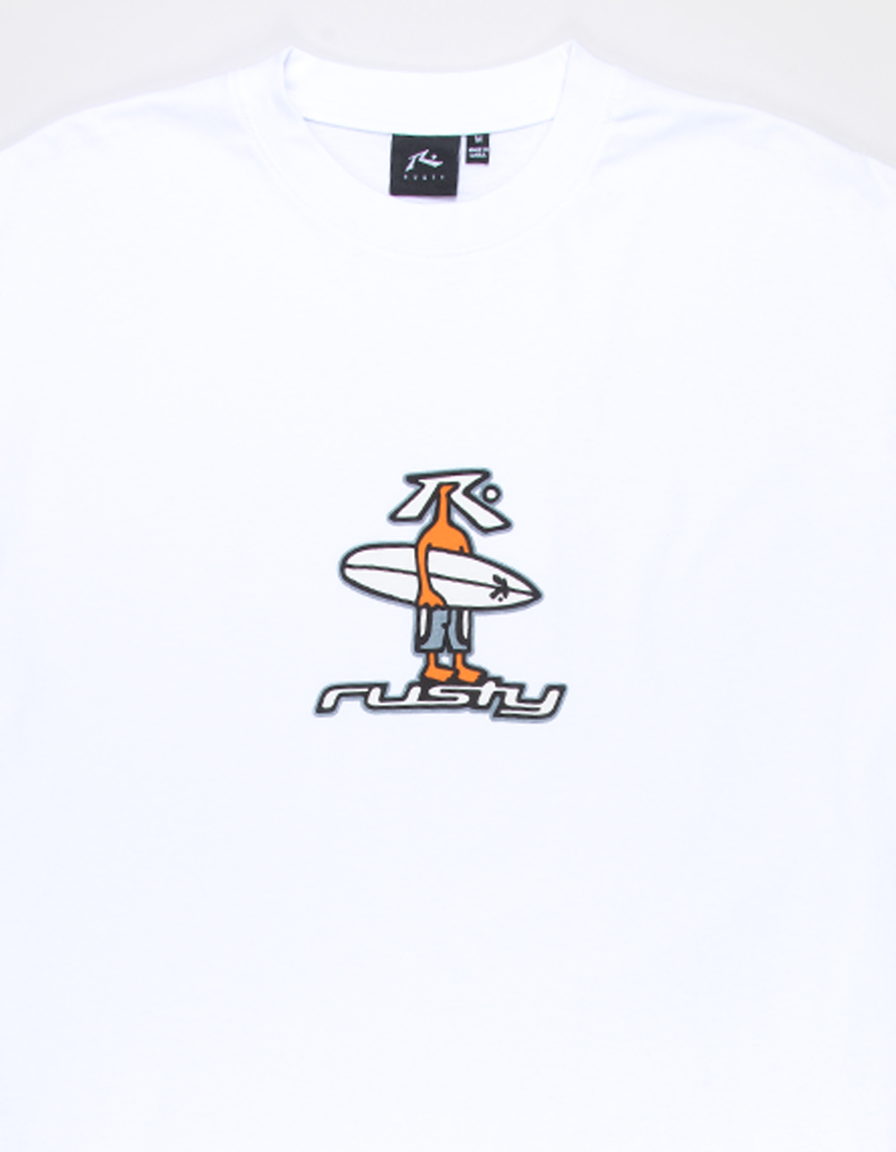 RUSTY Dr. Dot Mens Tee - WHITE