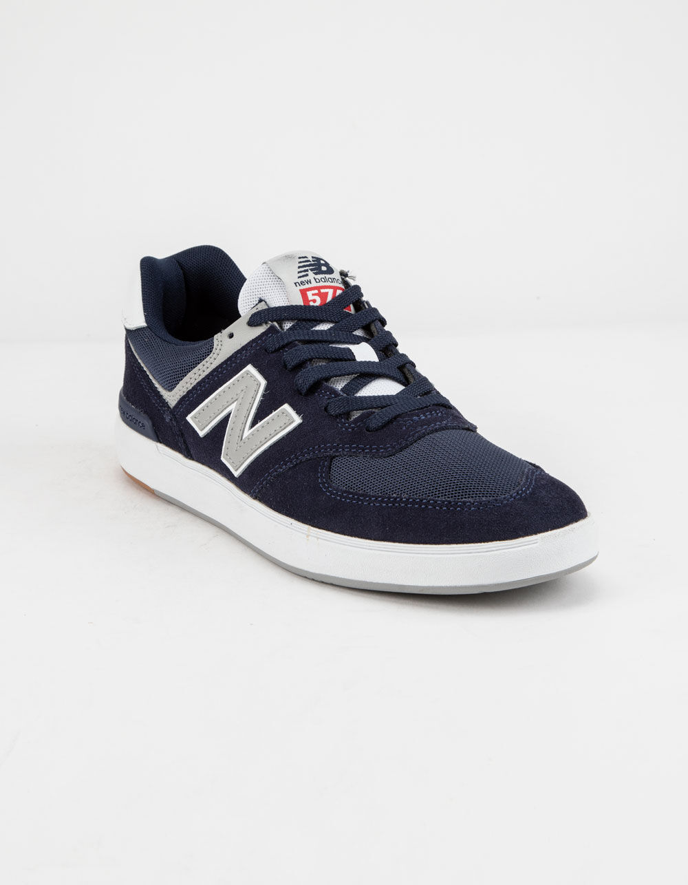 NEW BALANCE AM574 Navy With White Mens Shoes - NAVY/WHITE | Tillys