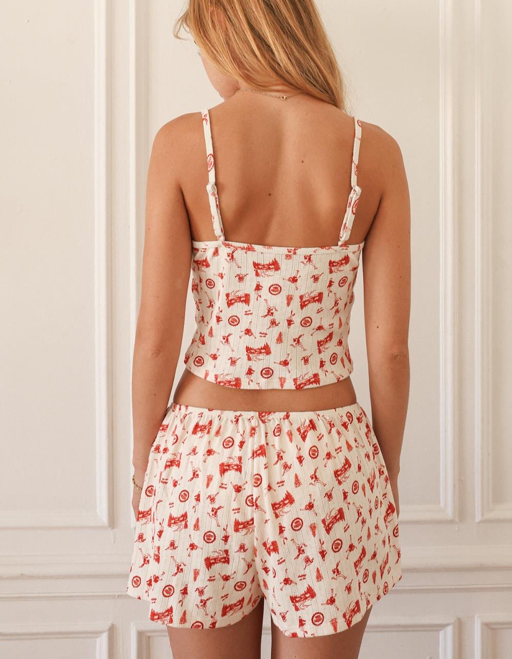 DIPPIN' DAISY'S Fireside Top - WHITE