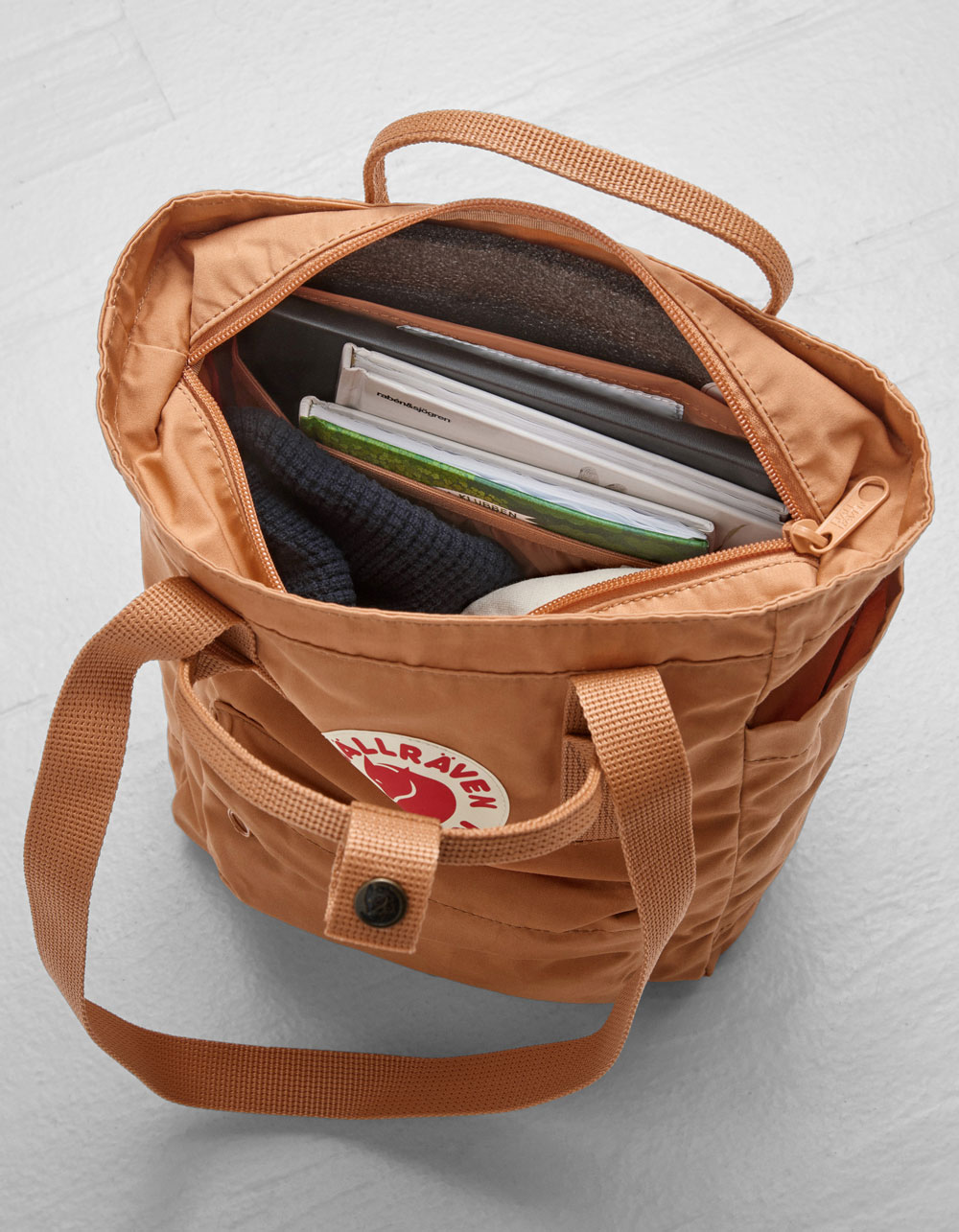 FJALLRAVEN Kånken Totepack Mini Backpack - DESERT BROWN