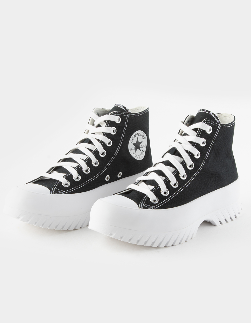 CONVERSE Chuck Taylor All Star Lugged  Womens High Top Shoes - BLK/WHT |  Tillys