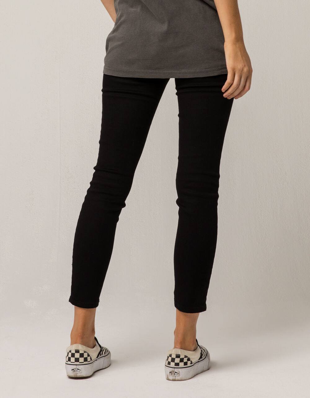 RSQ Cali High Rise Ankle Womens Ripped Skinny Jeans image number 2