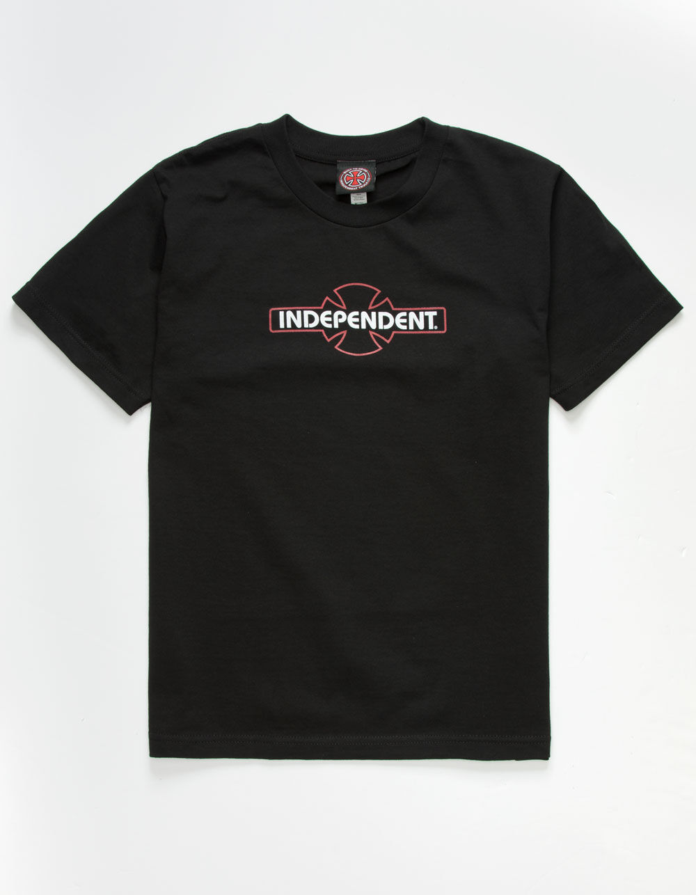 INDEPENDENT Original Bar Cross Boys T-Shirt - BLACK | Tillys